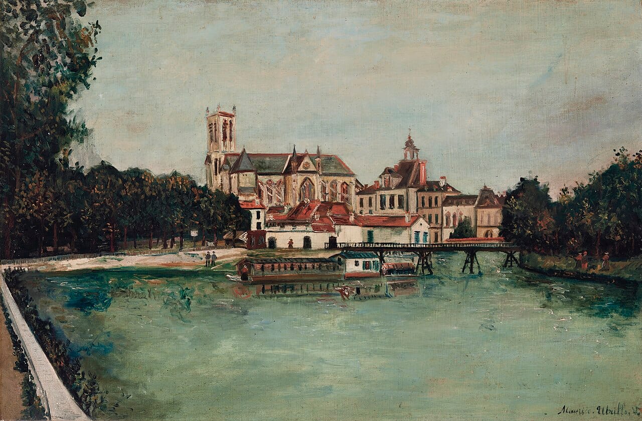 Meaux — Cathédrale Saint-Étienne et Marne